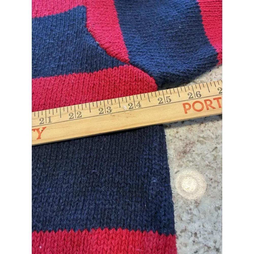 Vtg Ralph Lauren Polo Crew Neck Sweaters Red Stripped and Green Lot Of 2 Sz XXL - Picture 12 of 13